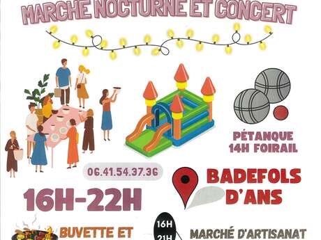 Marché Nocturne et Concert