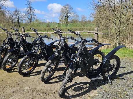 Balade en trott électrique tout terrain