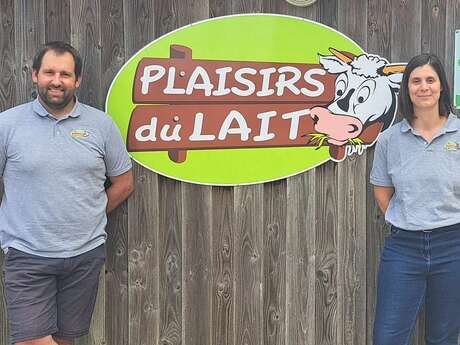 GAEC "La Maison Neuve" - Plaisirs du Lait - Clémence Guilloteau et Guillaume Métais