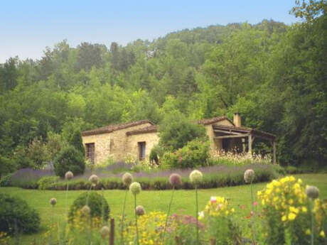 Le Vallon de l'Albarède au sud de Sarlat