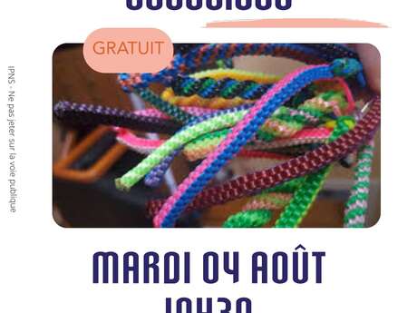 Atelier scoubidou
