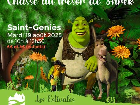ESTIVALES : La chasse au trésor de Shrek à Saint-Geniès