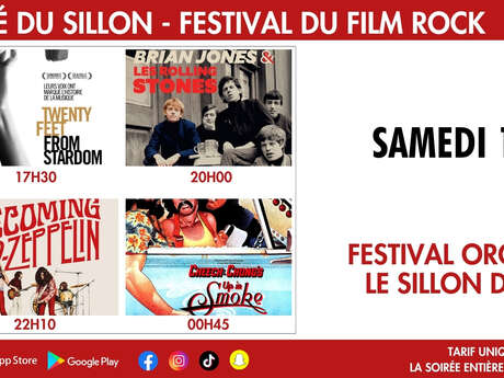 Festival du Film Rock - Le Ciné du Sillon