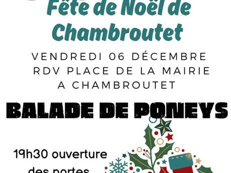 Fête de Noël à Chambroutet