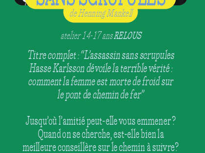 Théâtre - L'assassin sans scrupules