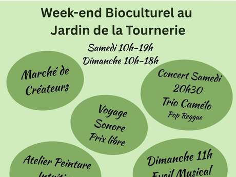 Week-end Bioculturel au Jardin de la Tournerie