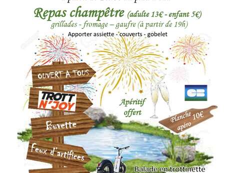 Neuvy en fête et feu d'artifice