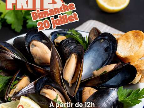 Déjeuner moules frites