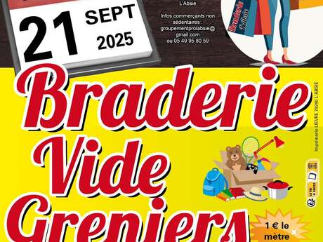 Braderie et vide-grenier