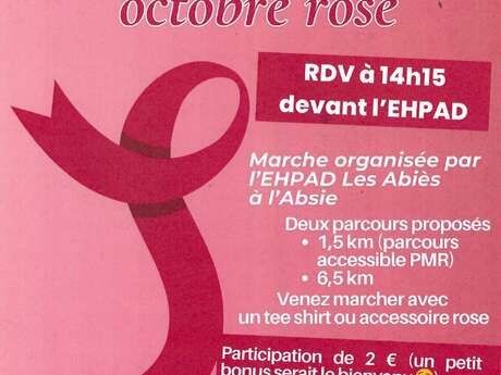 Octobre Rose - Tous en marche pour Octobre Rose