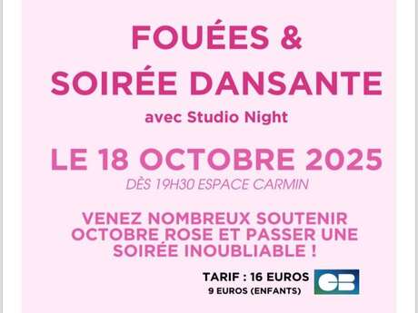 Octobre rose - Fouées et soirée dansante