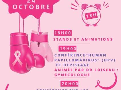 Octobre Rose - Conférences et animations