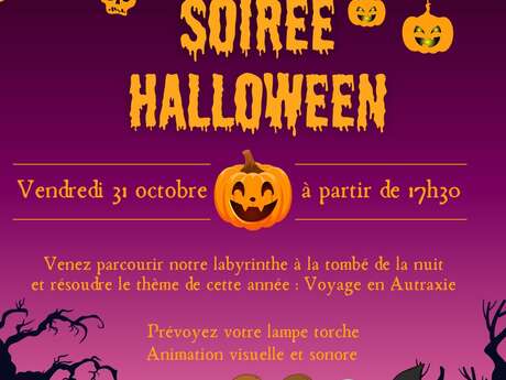 Halloween - Le labyrinthe de Sèvre Autruche Halloween - Le labyrinthe de Sèvre Autruche