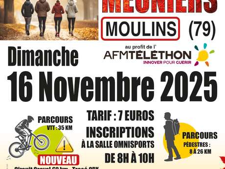 Téléthon - Randonnée des meuniers