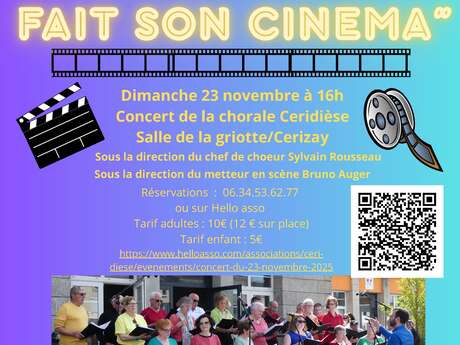 Concert - Ceri Dièse fait son cinéma