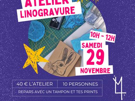 Atelier - Linogravure
