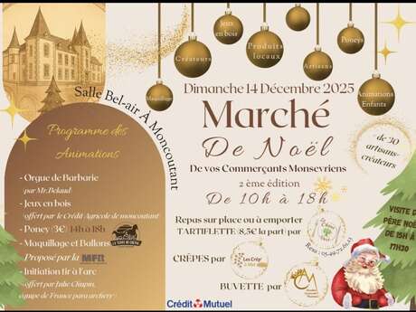 Marché de Noël à Moncoutant-sur-Sèvre