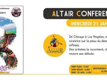 Conférence Altaïr - La route 66 Conférence Altaïr - La route 66