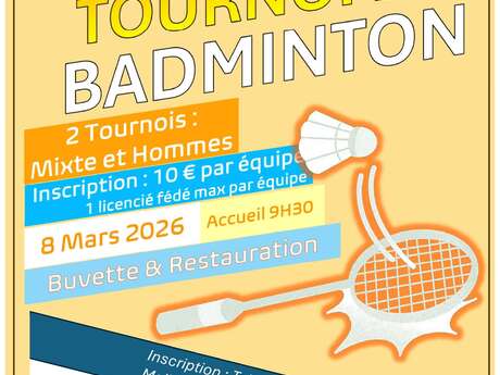 Tournoi de badminton