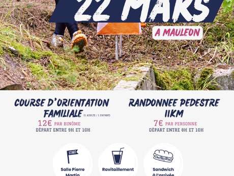 Randonnée pédestre et course d'orientation