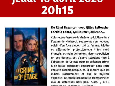 Cinéma - "Le crime du 3 ème étage"