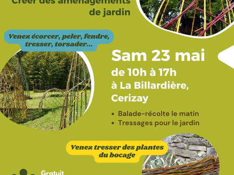 Sortie nature - Vannerie au jardin