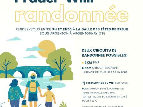 Randonnée - Un petit pas pour le syndrome Prader-Willi