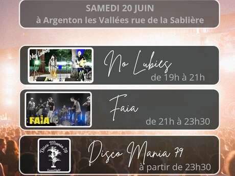 Fête de la musique - Argentonnay