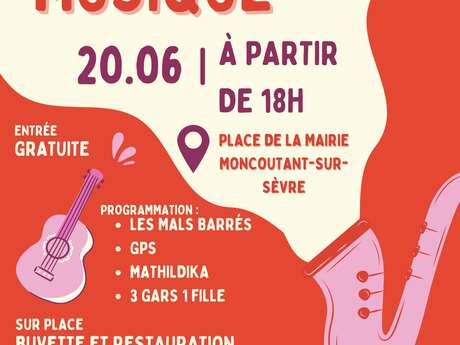 Fête de la musique - Moncoutant-sur-Sèvre