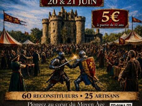 Fête médiévale au Château de l'Ebaupinay