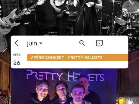 Apéro-concert - Pretty Helmets
