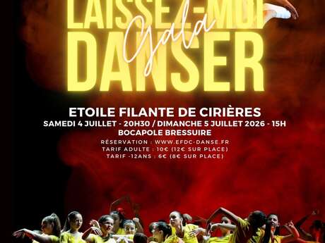 Spectacle - Gala de danse des Etoiles filantes