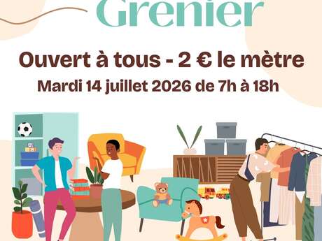 Vide grenier -ANNULÉ