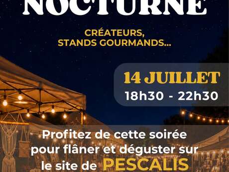 Marché nocturne - Pescalis