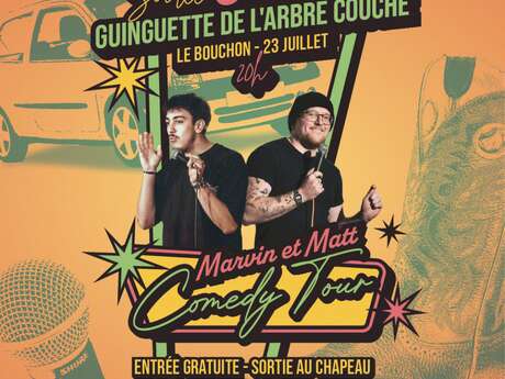 Soirée stand-up à La Guinguette de l'Arbre Couché