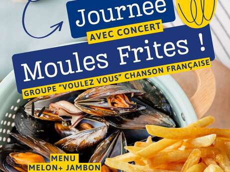 Journée moules frites avec concert