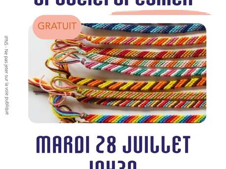 Atelier bracelets brésiliens