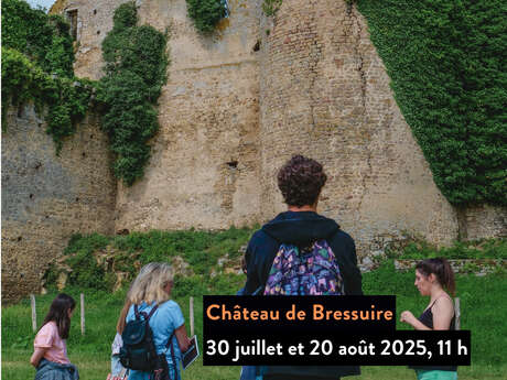Visite sensorielle du Château de Bressuire Visite sensorielle du Château de Bressuire