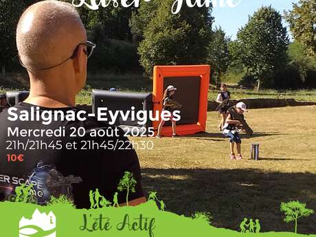 ÉTÉ ACTIF : Laser Game en plein air à Salignac ÉTÉ ACTIF : Laser Game en plein air à Salignac