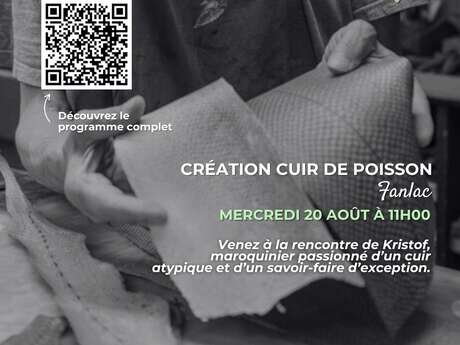 Savoir-faire au rendez-vous : créations en cuir de poisson
