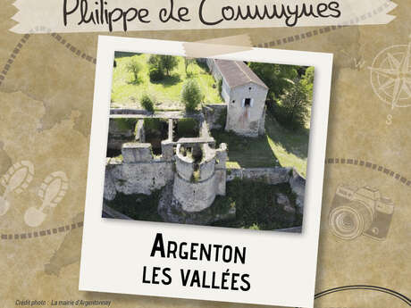 Visites estivales 2021 - "Argenton au temps de Philippe de Commynes" Visites estivales 2021 - "Argenton au temps de Philippe de Commynes"