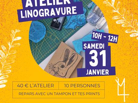 Atelier - Linogravure