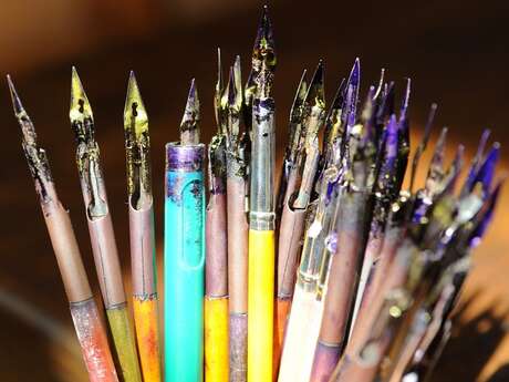 La Tour Nivelle - Calligraphie sur marque-page