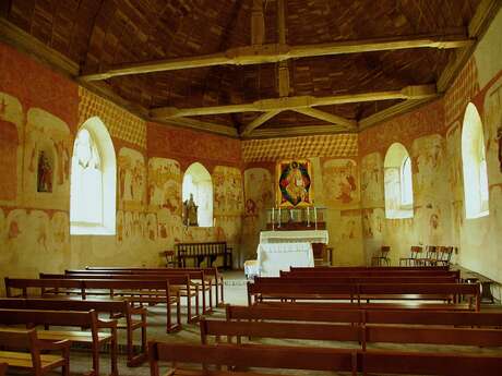 Animations découverte de la Chapelle de Réveillon et de ses peintures murales du 16ème siècle.