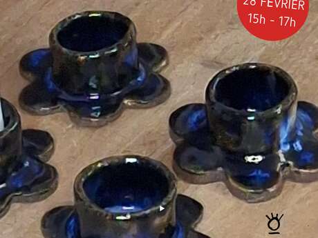 Atelier modelage par Véronique Vaude - Manifestion Tout Feu Tout Flamme