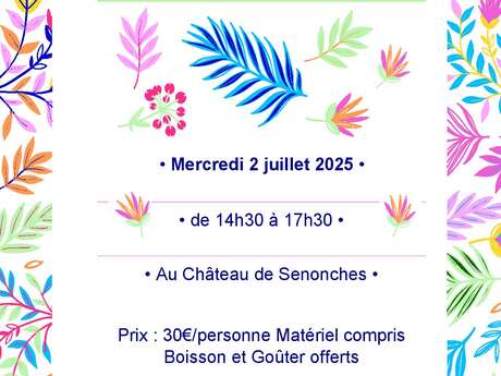 Atelier initiation à l'aquarelle