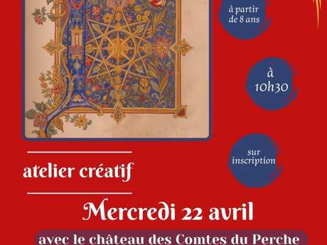 Atelier créatif - Enluminure
