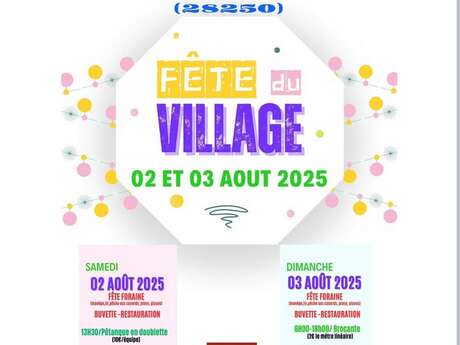 Fête du village -  La Framboisière