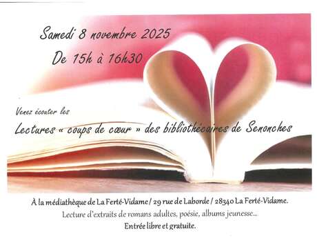 Lecture "Coups de coeur" Lecture "Coups de coeur"