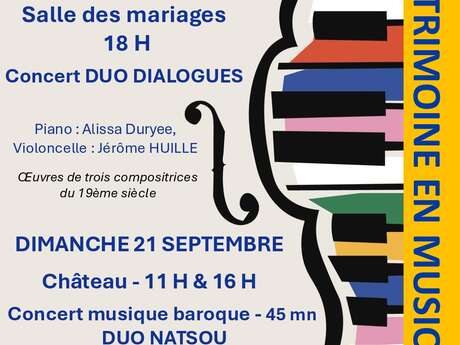 Journées Européennes du patrimoine - Concert musique baroque